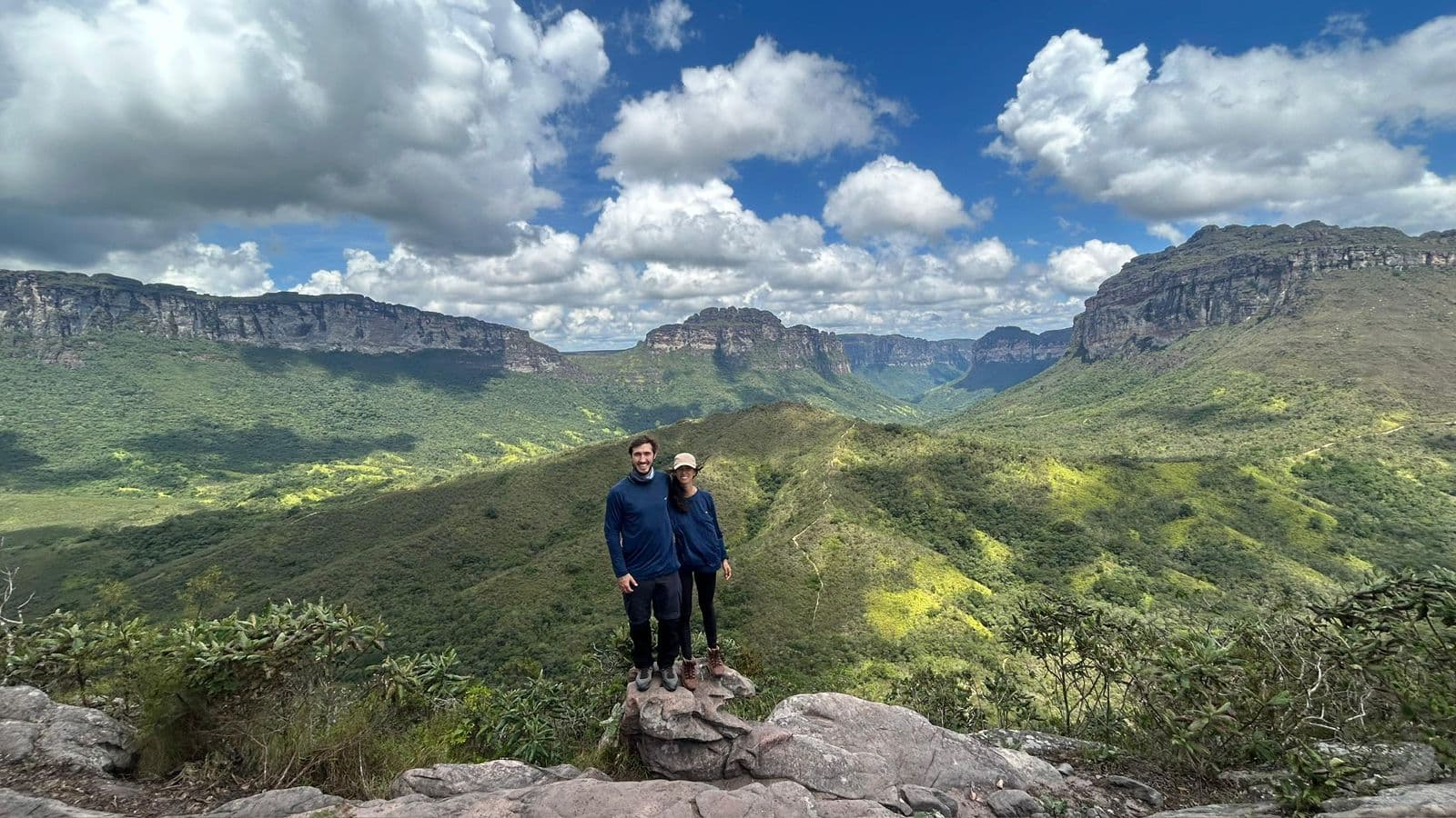Vista na Chapada