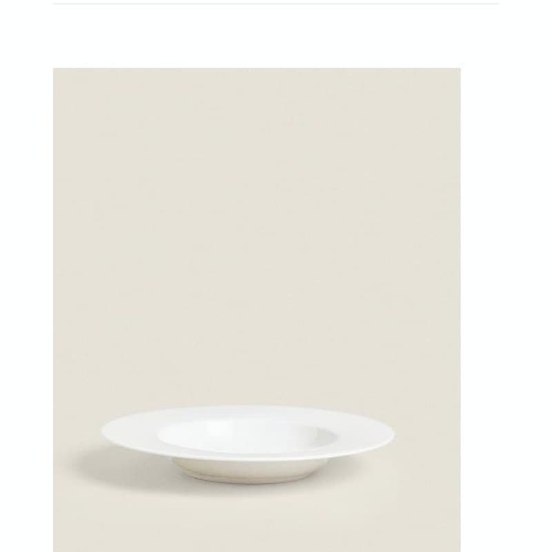 Prato fundo bone china
